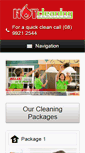 Mobile Screenshot of hotcleaning.com.au